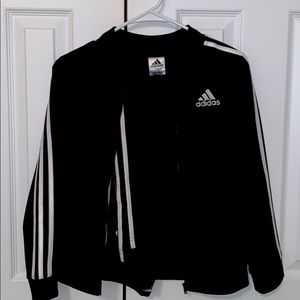 adidas set pants (S) and jacket (L) youth 14